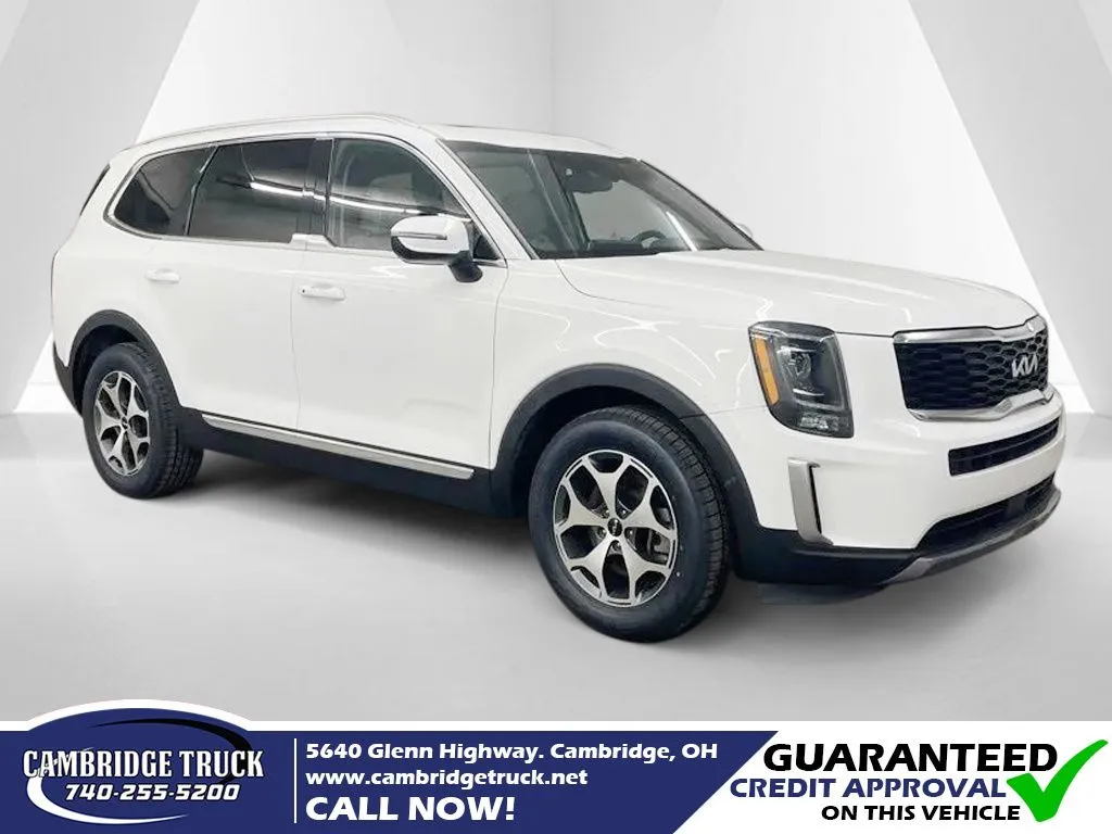 White 2022 Kia Telluride EX for sale in Cambridge, OH