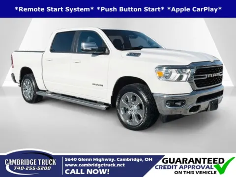 White 2022 Ram 1500 Big Horn/Lone Star for sale in Cambridge, OH