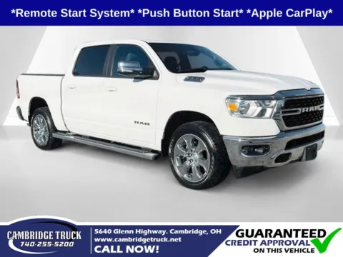 White 2022 Ram 1500 Big Horn/Lone Star for sale in Cambridge, OH