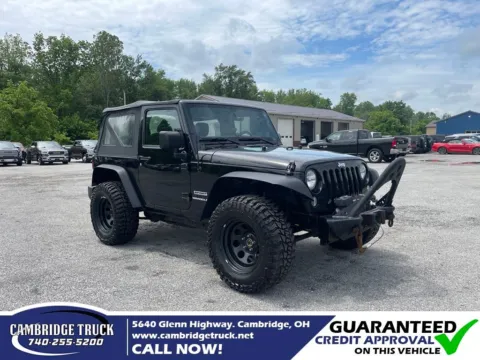 Black 2015 Jeep Wrangler Sport for sale in Cambridge, OH