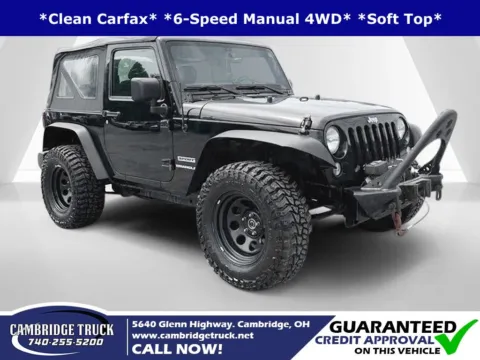 Black 2015 Jeep Wrangler Sport for sale in Cambridge, OH