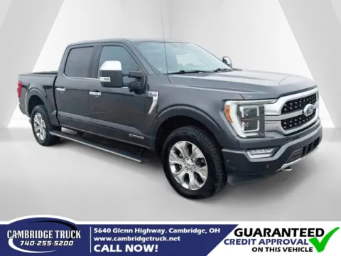 Gray 2021 Ford F-150 Platinum for sale in Cambridge, OH