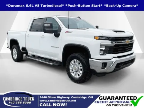 White 2024 Chevrolet Silverado 2500HD LT for sale in Cambridge, OH