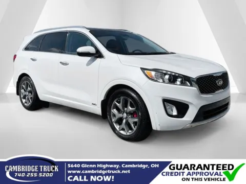 White 2018 Kia Sorento SX for sale in Cambridge, OH