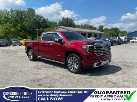 Red 2022 GMC Sierra 1500 Denali for sale in Cambridge, OH