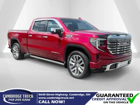 Red 2022 GMC Sierra 1500 Denali for sale in Cambridge, OH