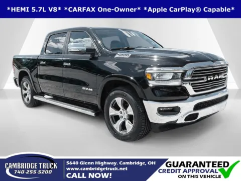 Black 2019 Ram 1500 Laramie for sale in Cambridge, OH