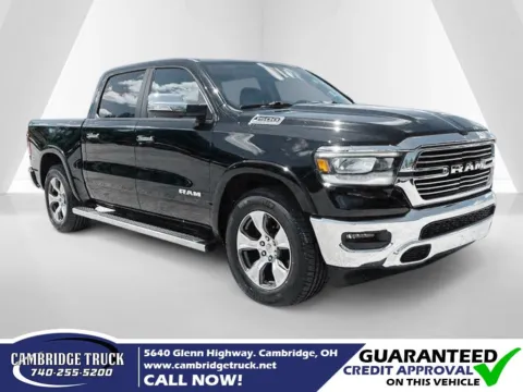Black 2019 Ram 1500 Laramie for sale in Cambridge, OH