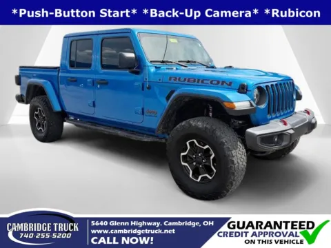 Blue 2021 Jeep Gladiator Rubicon for sale in Cambridge, OH