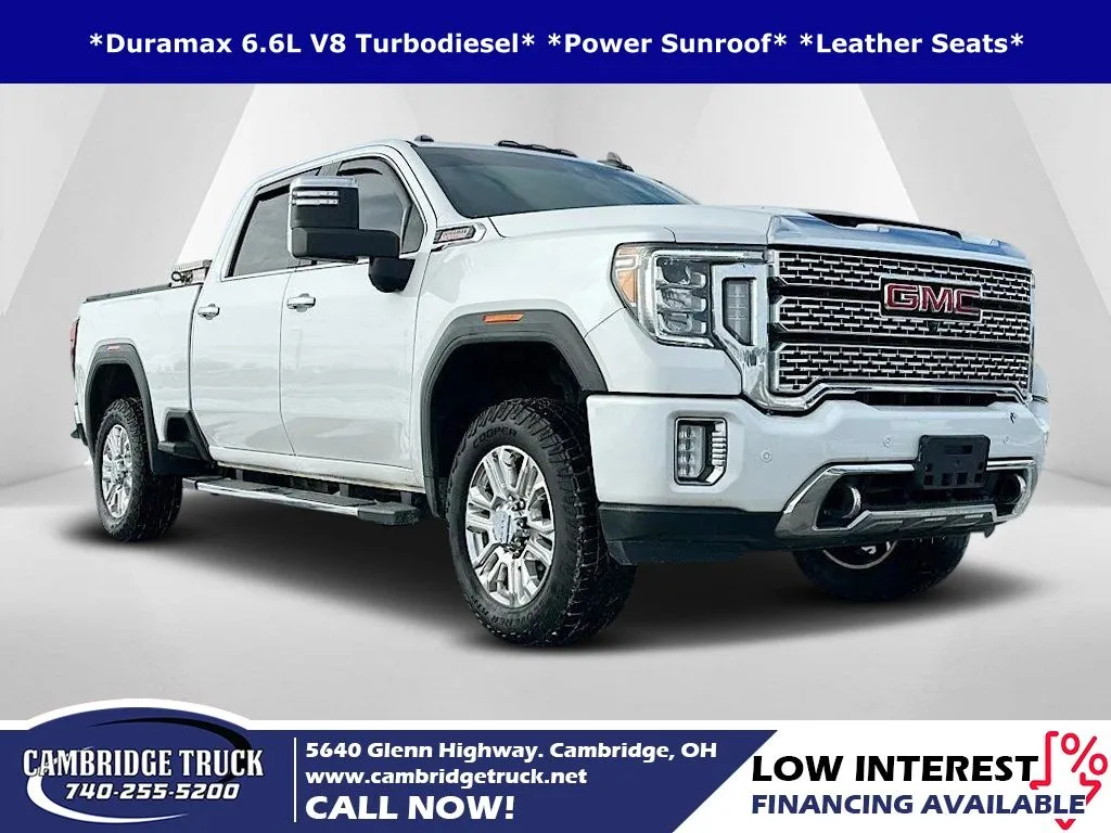 White 2023 GMC Sierra 2500HD Denali for sale in Cambridge, OH
