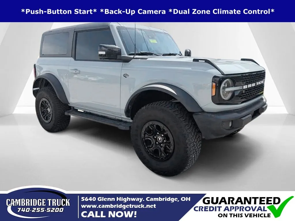 Gray 2021 Ford Bronco Wildtrak for sale in Cambridge, OH