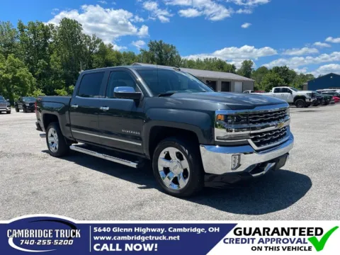 Gray 2018 Chevrolet Silverado 1500 LTZ for sale in Cambridge, OH