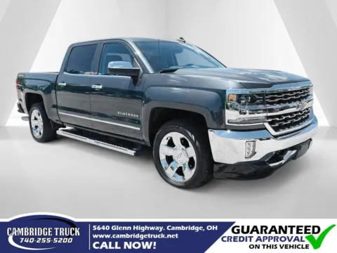 Gray 2018 Chevrolet Silverado 1500 LTZ for sale in Cambridge, OH