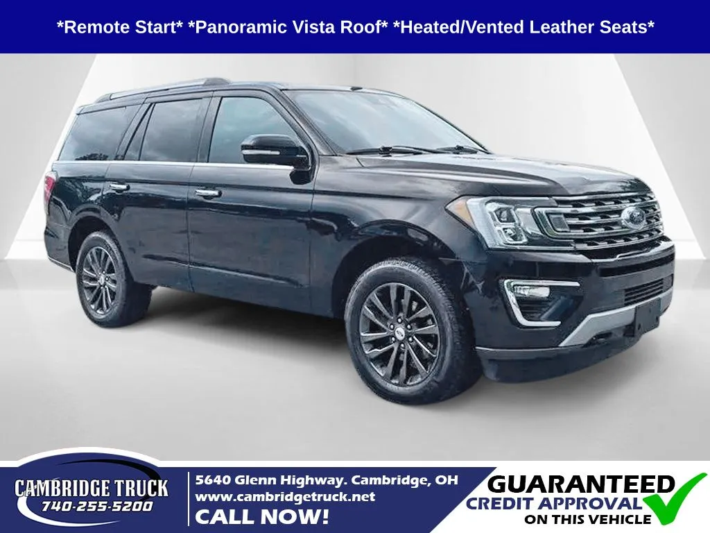 Black 2021 Ford Expedition Limited for sale in Cambridge, OH