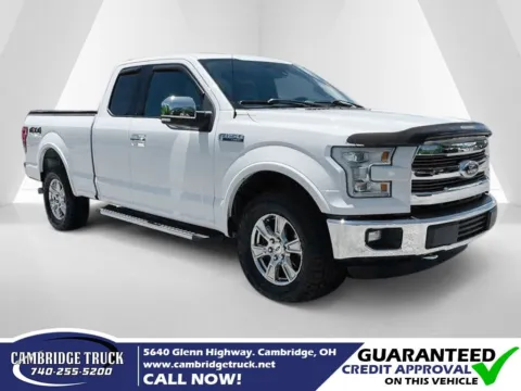 White 2015 Ford F-150 Lariat for sale in Cambridge, OH