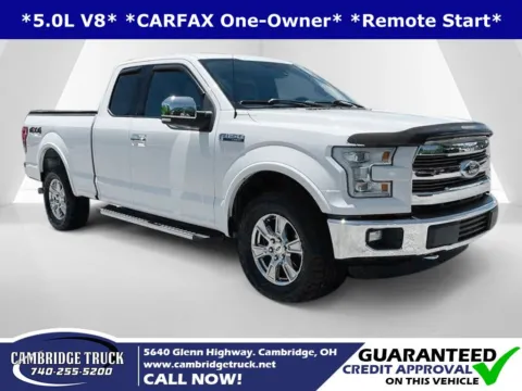 White 2015 Ford F-150 Lariat for sale in Cambridge, OH
