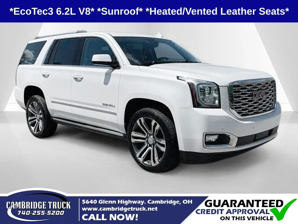 White 2020 GMC Yukon Denali for sale in Cambridge, OH
