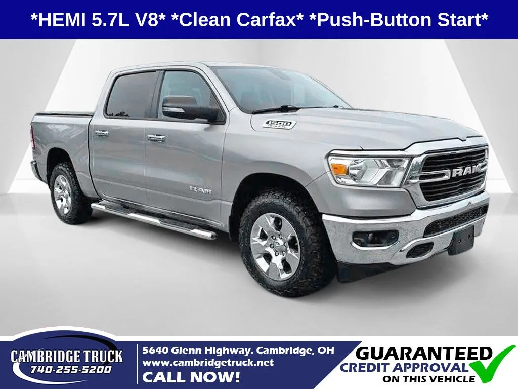 Silver 2020 Ram 1500 Big Horn/Lone Star for sale in Cambridge, OH