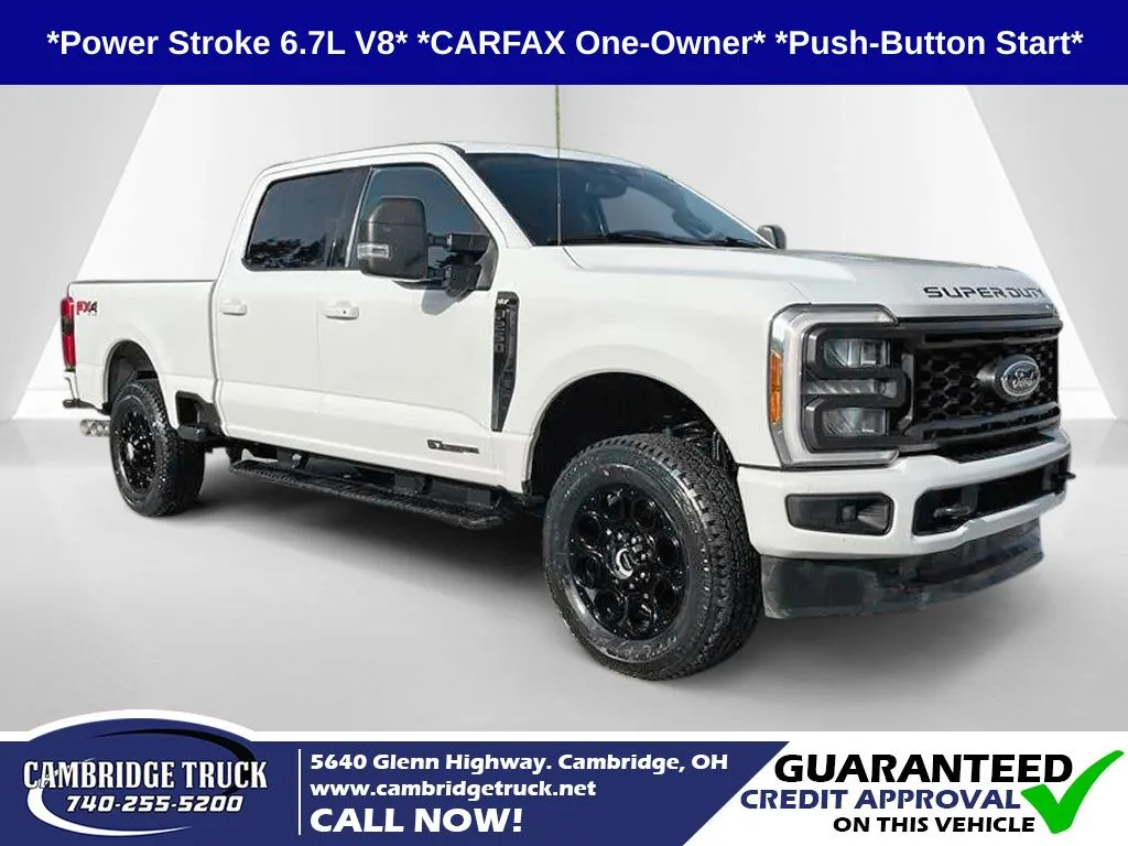 White 2023 Ford F-250SD XLT for sale in Cambridge, OH