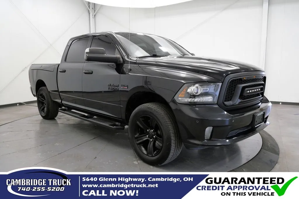 Black 2018 Ram 1500 Sport for sale in Cambridge, OH