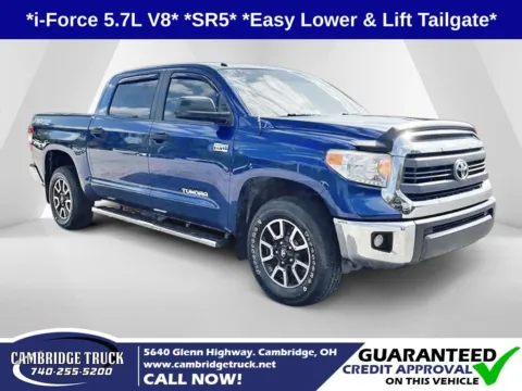 Blue 2015 Toyota Tundra SR5 for sale in Cambridge, OH