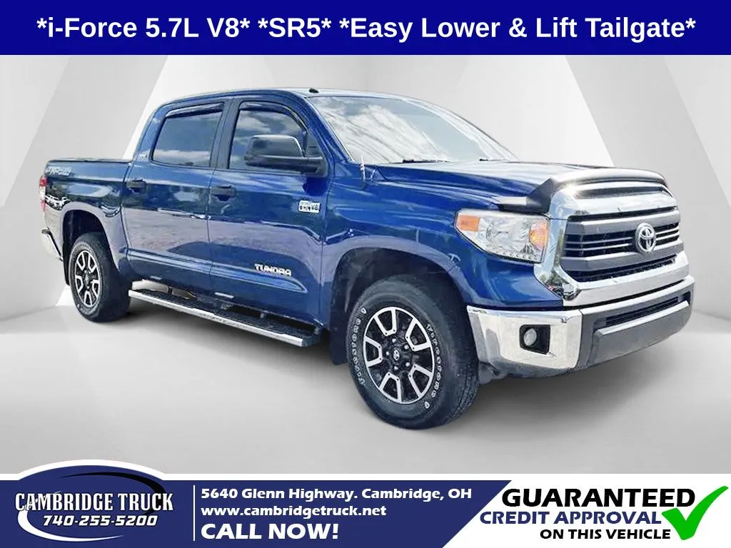 Blue 2015 Toyota Tundra SR5 for sale in Cambridge, OH