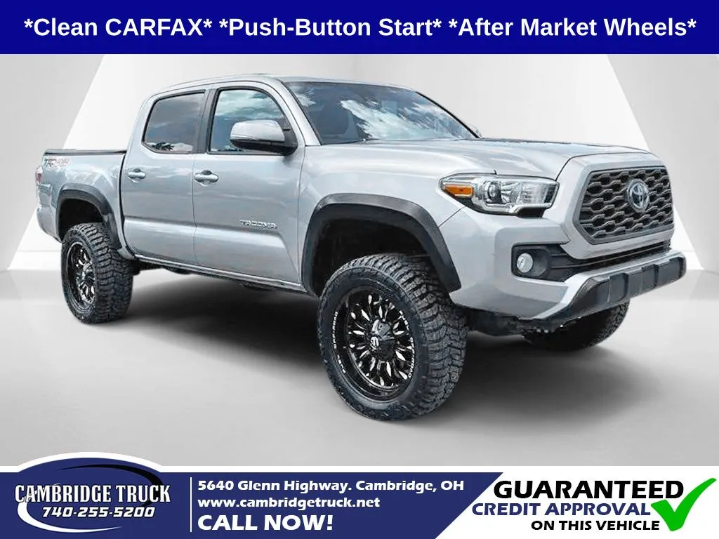 Silver 2021 Toyota Tacoma TRD Off-Road for sale in Cambridge, OH