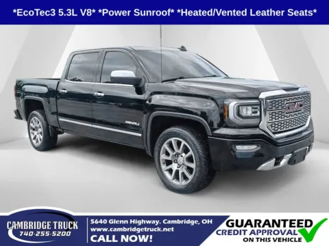 Black 2017 GMC Sierra 1500 Denali for sale in Cambridge, OH
