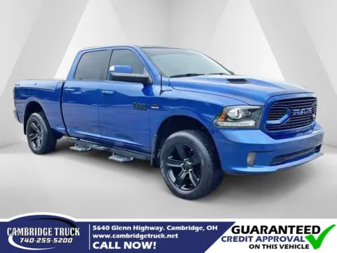 Blue 2018 Ram 1500 Sport for sale in Cambridge, OH