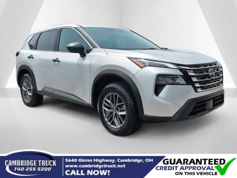 Silver 2024 Nissan Rogue S for sale in Cambridge, OH