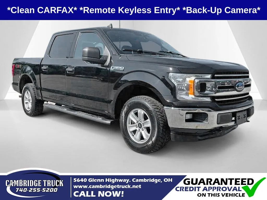 Black 2019 Ford F-150 XLT for sale in Cambridge, OH