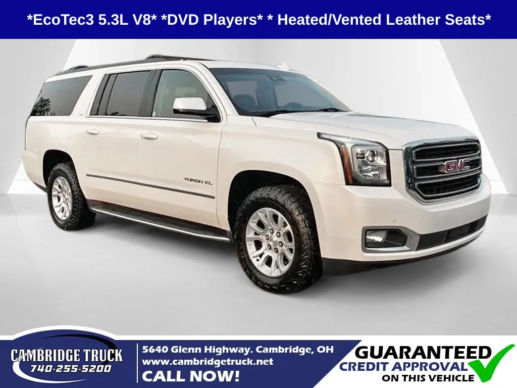 White 2017 GMC Yukon XL SLT for sale in Cambridge, OH