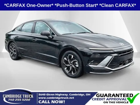 Black 2025 Hyundai Sonata SEL for sale in Cambridge, OH
