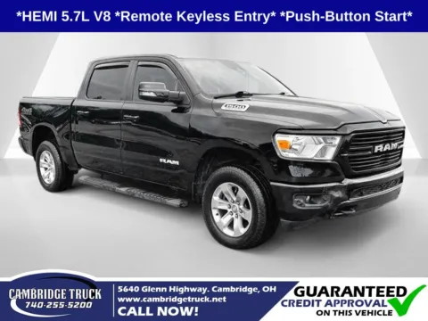 Black 2021 Ram 1500 Big Horn/Lone Star for sale in Cambridge, OH
