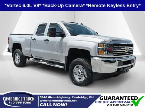 Silver 2017 Chevrolet Silverado 2500HD Work Truck for sale in Cambridge, OH
