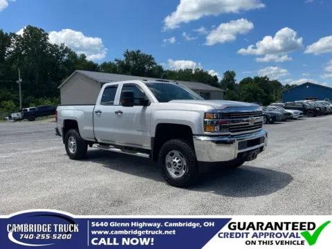 Silver 2017 Chevrolet Silverado 2500HD Work Truck for sale in Cambridge, OH