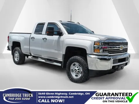 Silver 2017 Chevrolet Silverado 2500HD Work Truck for sale in Cambridge, OH