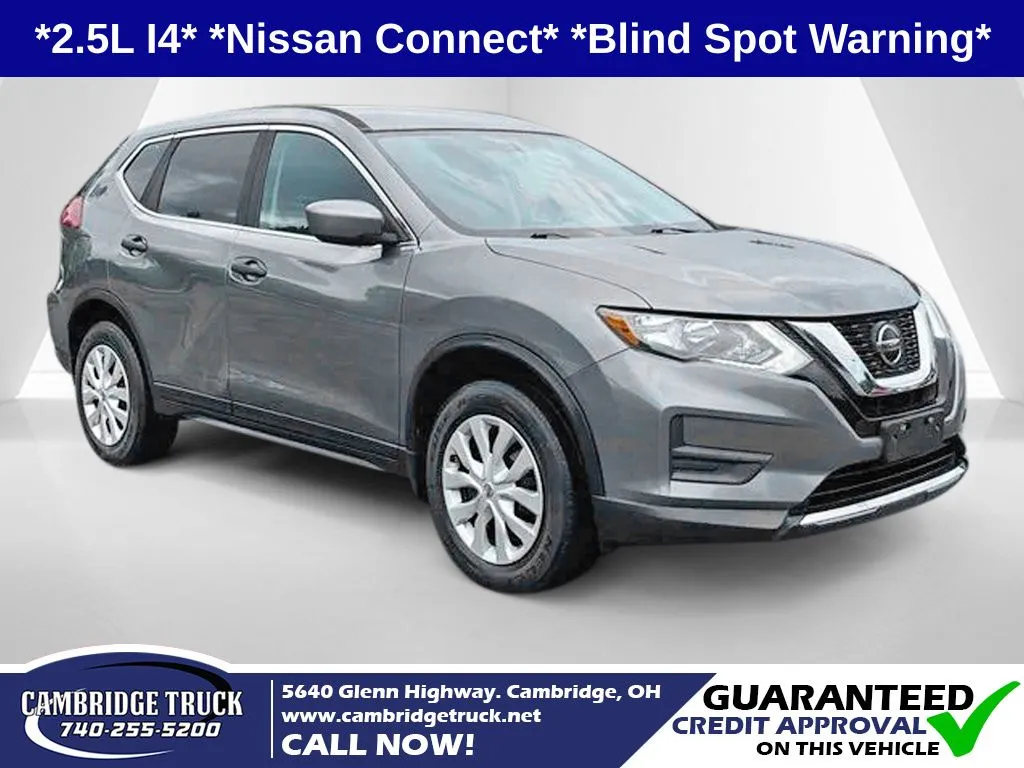 Gray 2018 Nissan Rogue S for sale in Cambridge, OH