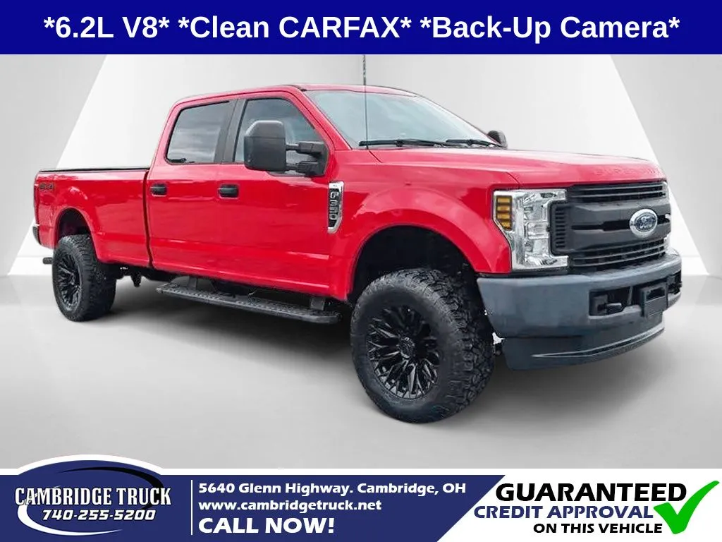 Red 2018 Ford F-350SD XL for sale in Cambridge, OH