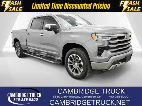 Gray 2023 Chevrolet Silverado 1500 High Country for sale in Cambridge, OH