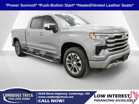 Gray 2023 Chevrolet Silverado 1500 High Country for sale in Cambridge, OH