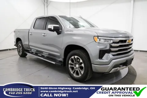 Gray 2023 Chevrolet Silverado 1500 High Country for sale in Cambridge, OH