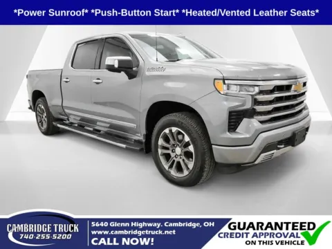 Gray 2023 Chevrolet Silverado 1500 High Country for sale in Cambridge, OH