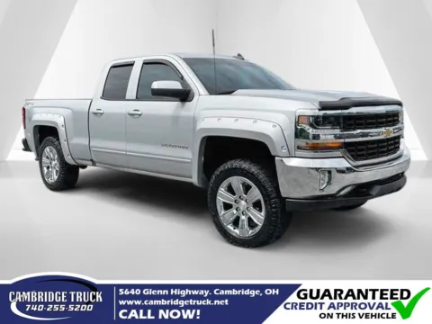 Silver 2017 Chevrolet Silverado 1500 LT for sale in Cambridge, OH