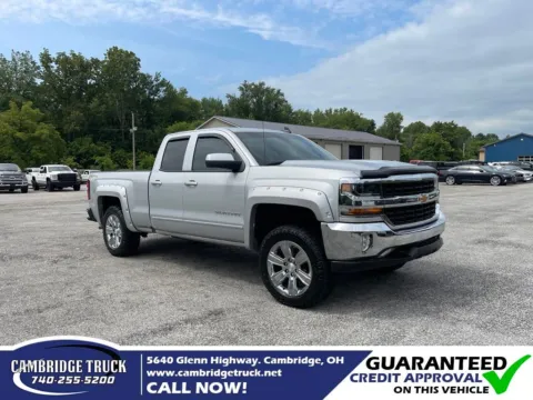 Silver 2017 Chevrolet Silverado 1500 LT for sale in Cambridge, OH