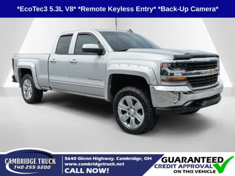 Silver 2017 Chevrolet Silverado 1500 LT for sale in Cambridge, OH