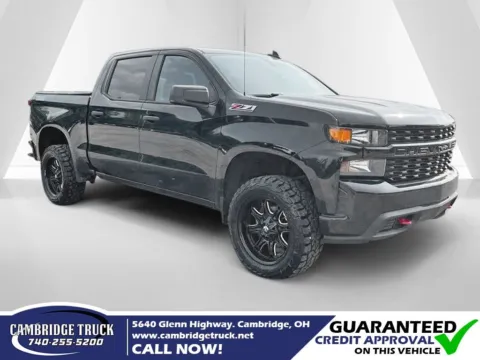 Black 2021 Chevrolet Silverado 1500 Custom Trail Boss for sale in Cambridge, OH