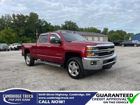 Red 2019 Chevrolet Silverado 2500HD LTZ for sale in Cambridge, OH