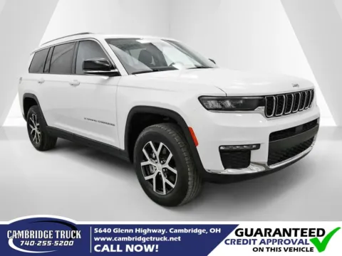 White 2023 Jeep Grand Cherokee L Limited for sale in Cambridge, OH