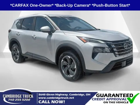 Silver 2024 Nissan Rogue SV for sale in Cambridge, OH